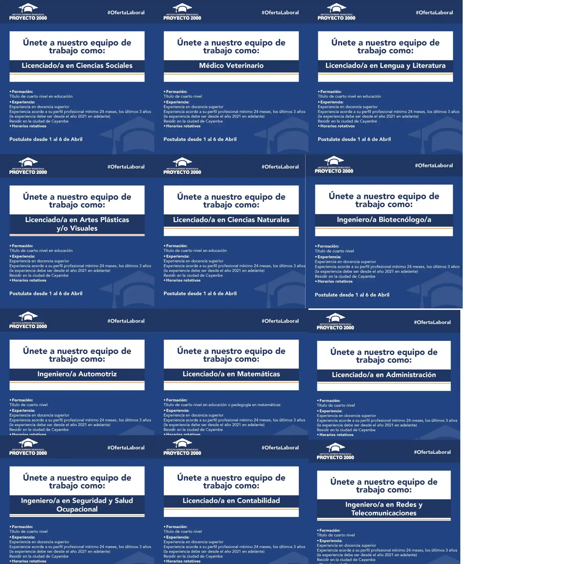 Convocatoria